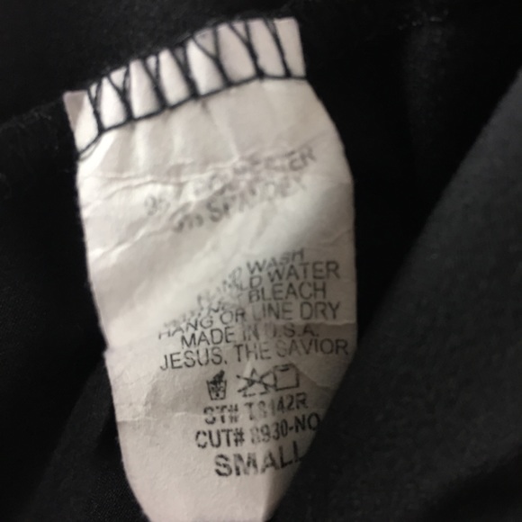 Reborn J black bell sleeve top - Picture 5 of 5